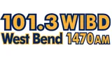 101.3 WIBD - United States, Wisconsin, West Bend logo