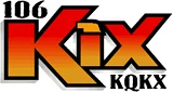 106 Kix - United States, Nebraska, Norfolk logotips