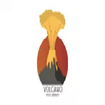 Radio Seribatu - Volcano 로고