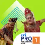 Logo RRI Pro 1 - Pekanbaru