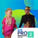 Logo RRI Pro 2 - Makassar
