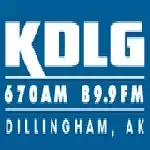 Logo KDLG 670 AM 89.9 FM - Alaska , Dillingham