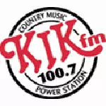 Logo KIKV KIK FM 100.7 - United States, Minnesota, Sauk Centre