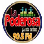 Logo La Poderosa 90.5 FM - Guatemala, Guatemala, Guate