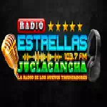 Логотип Radio Estrellas 103.7 FM - Perú, Pasco, Juclacancha