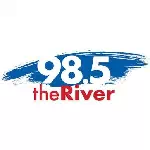 Logo WWVR 98.5 The River - United States, Illinois, Champaign