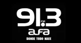 Logo Alfa 91.3 - México, Ciudad de México, Ciudad de México
