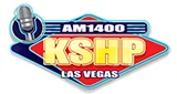 AM 1400 KSHP - United States, Nevada, North Las Vegas logo