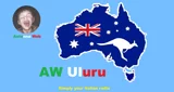 AW Uluru - Australia, Northern Territory, Ayers Rock logo