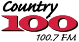Country 100 - Canada, Saskatchewan, Moose Jaw-logo