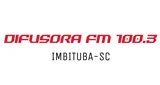 Logo Difusora FM 100.3 Imbituba - Brasil, Santa Catarina, Imbituba