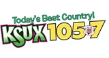KSUX 105.7 - United States, Nebraska, Winnebago logo