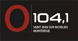 Logotip O 104.1 - Canada, Quebec, Saint-Jean-sur-Richelieu