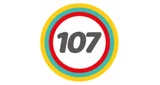 Rádio 107 FM - Brasil, Bahia, Salvador loqosu