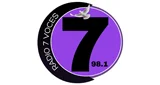 Radio 7 Voces 98.1 FM - Bolivia, El Beni, La Paz logó
