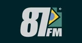 Radio 87 FM - Brasil, Minas Gerais, Patos de Minas logotips