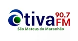 Logo Radio Ativa FM - Brasil, Maranhão, São Mateus do Maranhão