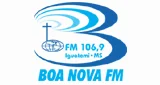 Rádio Boa Nova FM - Brasil, Mato Grosso do Sul, Iguatemi logo