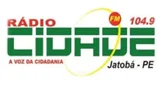 Logo Rádio Cidade FM - Brasil, Pernambuco, Jatobá