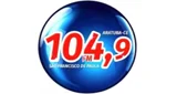 Logo Rádio São Francisco de Paula 104.9 FM - Brasil, Ceará, Aratuba